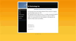 Desktop Screenshot of iq-technology.com